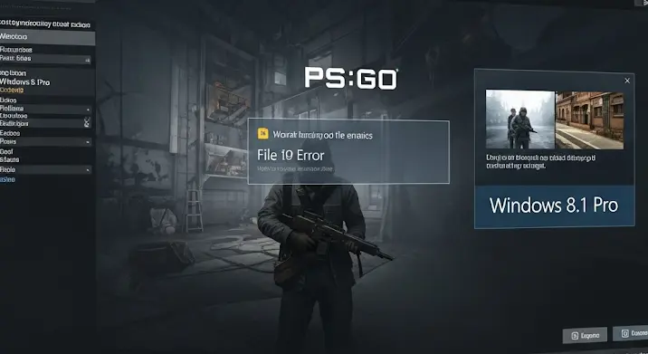 CS:GO Fájlhiba és Windows 8.1 Pro: Összefüggések és Megoldások