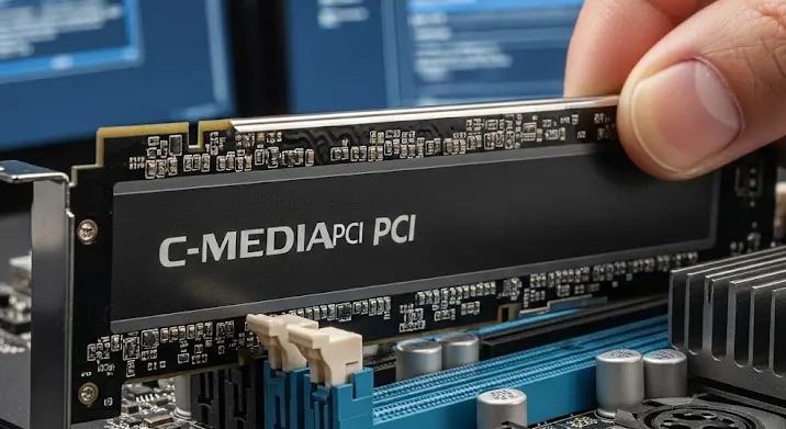C-Media PCI Audio Device Csatlakoztatása: Illesztőprogram Telepítés