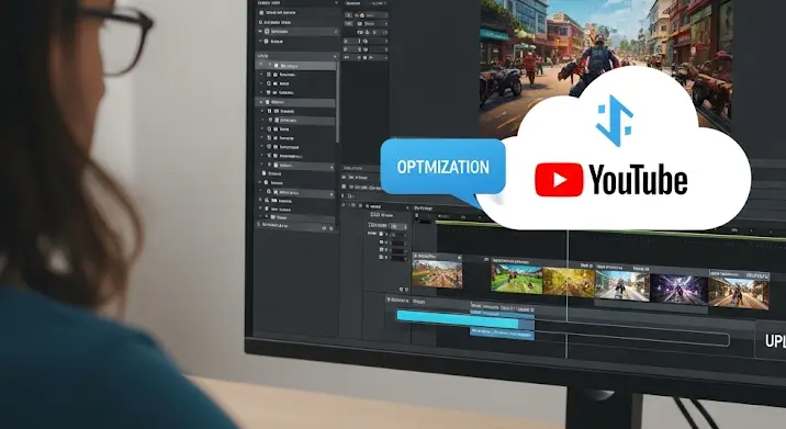 Nagy méretű játékvideók feltöltése YouTube-ra: optimalizálás