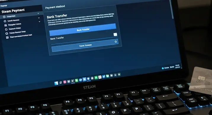 Fizetés Steam-en: banki átutalás és bankszámlaszám használata