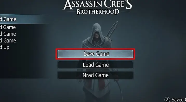 Assassin’s Creed Brotherhood: nincsenek elmentett játékállások?