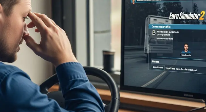 Euro Truck Simulator 2 frissítés: a régi profil eltűnésének okai