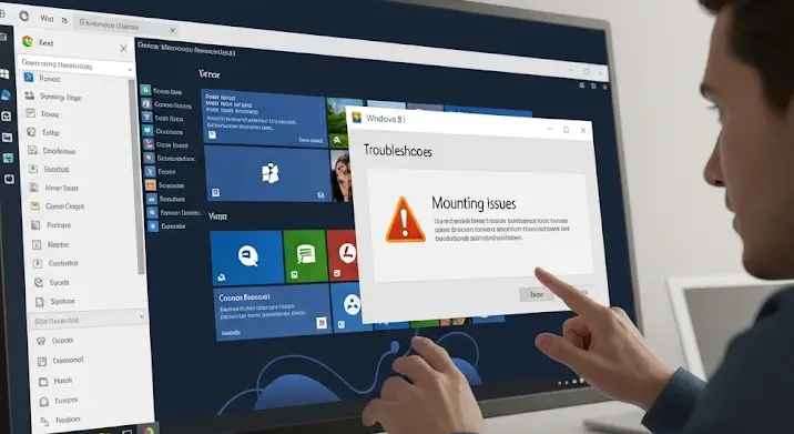 Windows 8.1 mountolási problémák és megoldások