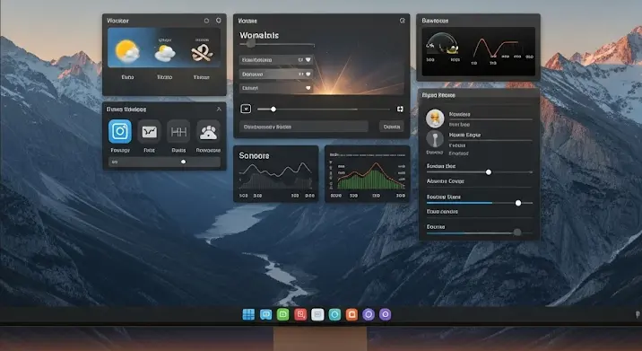 Linux Mint KDE asztal testreszabása és beállításai