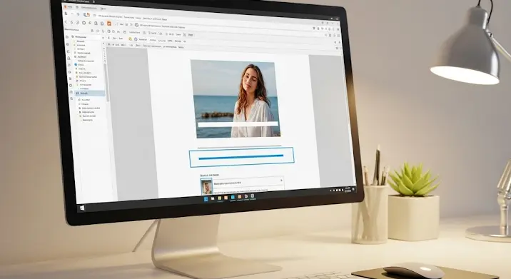 Vízszintes vonal beszúrása kép alá SharePoint Designerben