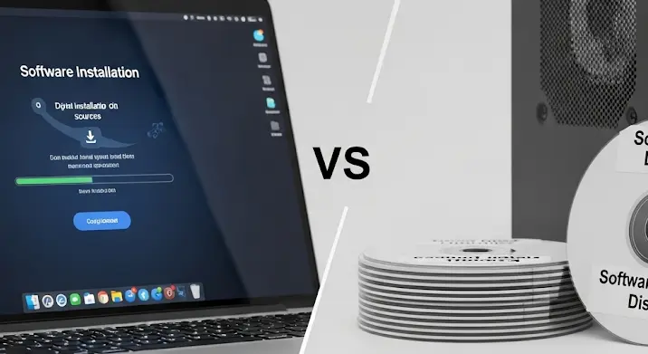 Telepítési források: online vagy CD/DVD szükséges?