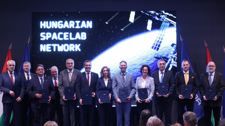 Megszületett a hazai űrlabor-hálózat