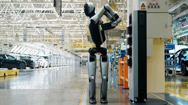 A kínai robot, ami önállóan tölti fel magát
