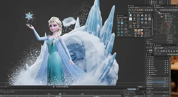 Frozen animáció: milyen programokkal készült?