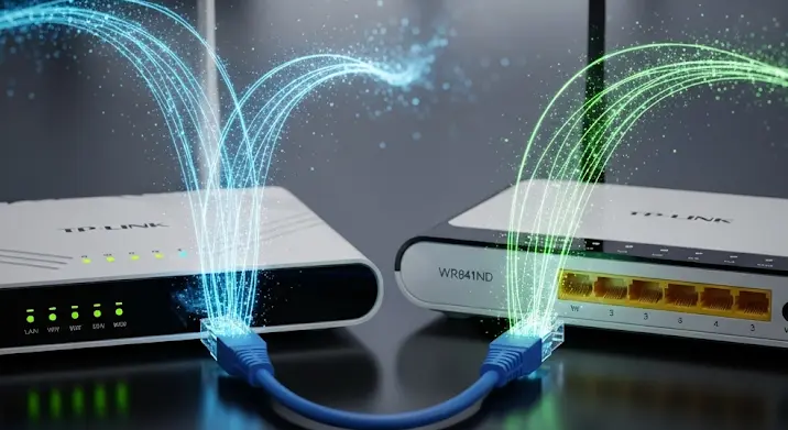 Két router összekötése: TP-Link WR741ND és WR841ND konfigurálása