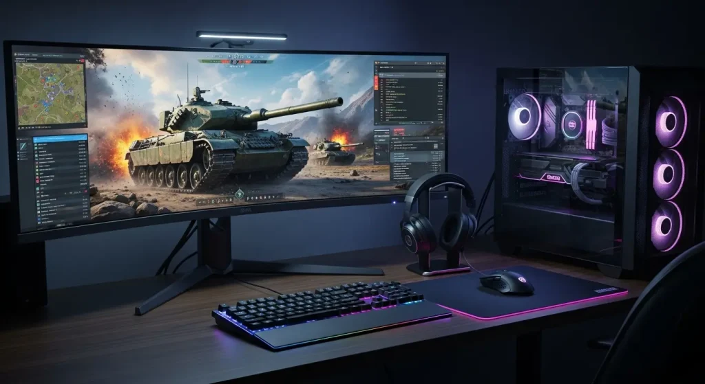 World of Tanks: milyen géppel játszanak a profik?