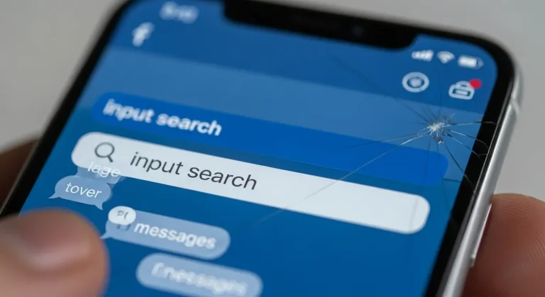 Facebook: törölt üzenetek visszaállítása az „input keresővel”