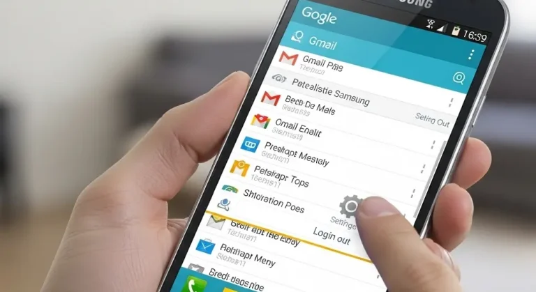 Samsung Galaxy SIII Gmail app: hogyan jelentkezz ki?