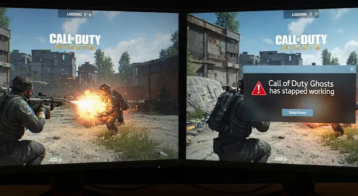 Call of Duty Ghosts Steam: laggolás és „működés leállt” hiba – megoldások