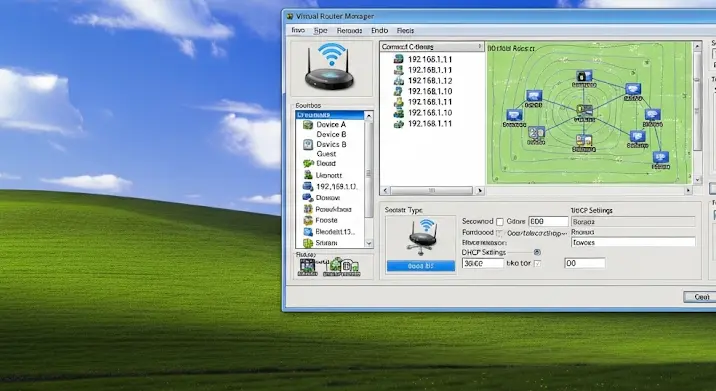 Virtual Router program letöltése Windows XP-re