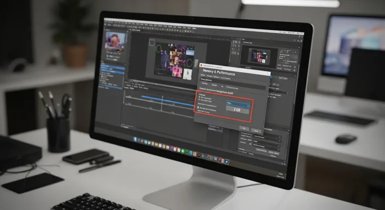 After Effects RAM felismerési probléma: Miért csak 2 GB-ot lát?