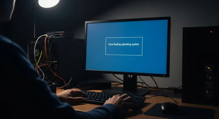 Számítógép indítási hiba: „Error loading operating system” – mit jelent és mit tegyél?