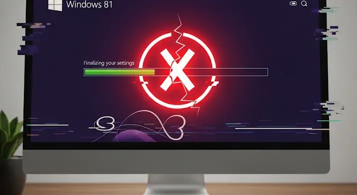 Windows 8.1 telepítés: „Finalizing your settings” hiba – megoldások