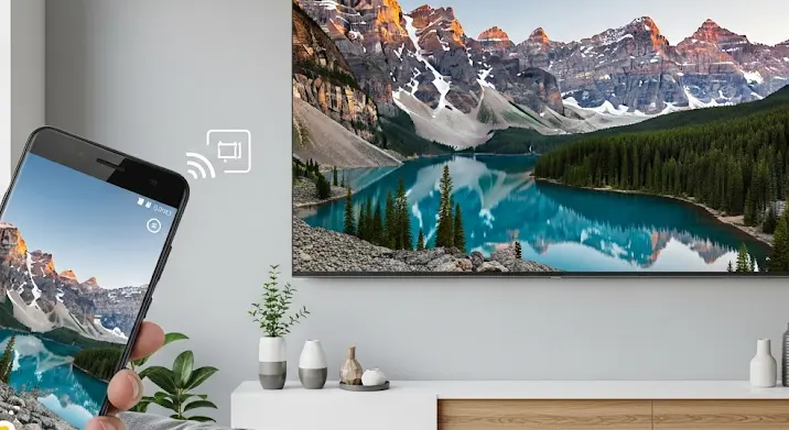 Android képernyő tükrözése Smart TV-re Wi-Fi-n keresztül