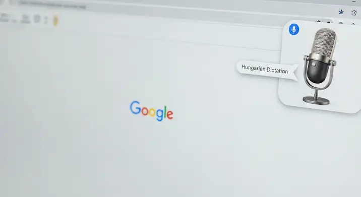Google Chrome bővítmény: magyar nyelvű diktálás támogatással