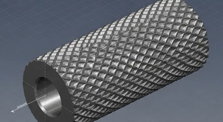AutoCAD 2015: recézett felület létrehozása lépésről lépésre