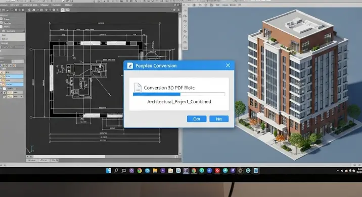 3D PDF készítése AutoCAD és Revit modellekből: a legjobb programok