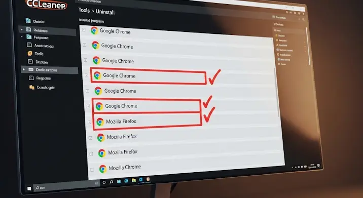 CCleaner programlista hiba: miért jelennek meg duplán a programok?