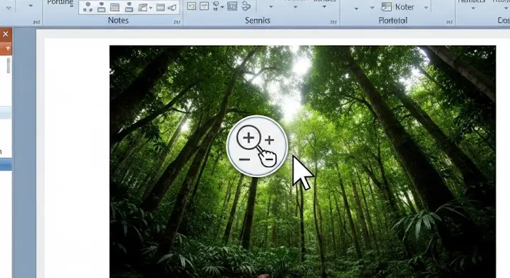 PowerPoint 2010: képek távolítása és közelítése bemutatónál