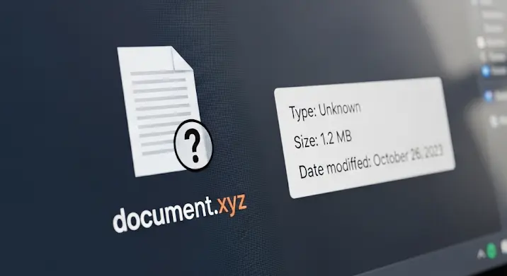 Ismeretlen IZFNDHB fájlok: mi ez a kiterjesztés?