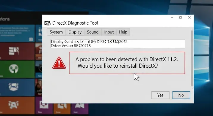 DirectX 11.2 újratelepítése Windows 8.1-en: hibaelhárítás