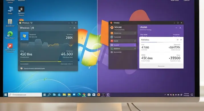 Windows 7/8 vs. Linux (Ubuntu): melyik gyorsabb a mindennapokban?