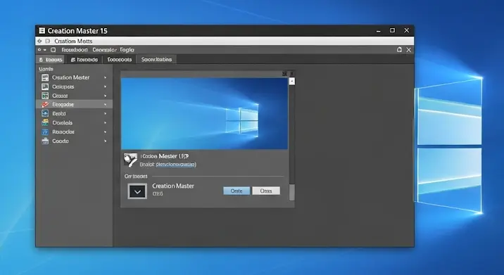 Creation Master 15: működési megoldások Windows 8.1-en