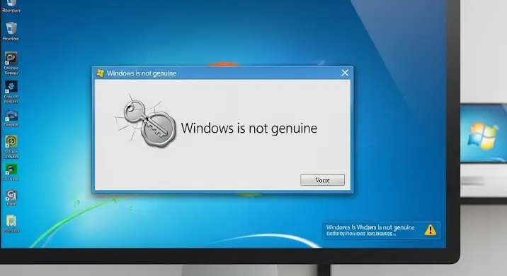 Eredeti Windows 7: miért nem ismeri fel a rendszer, hogy eredeti?
