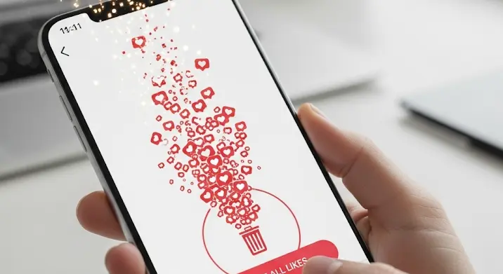 Instagram: az összes „like” törlése egyszerre