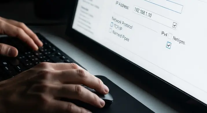 SQL Server telepítés: localhost változása és IP-cím meghatározása