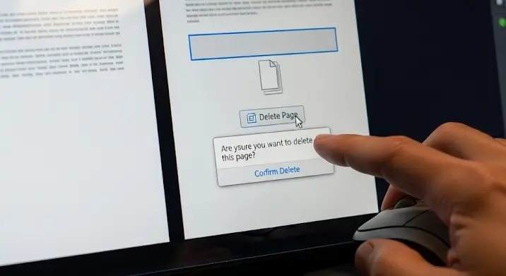 PDF dokumentumok: lapok törlése egyszerűen