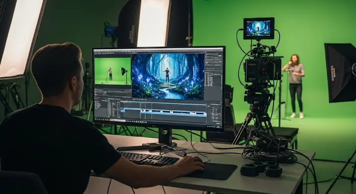 Green Screen animáció készítése: programok és útmutató