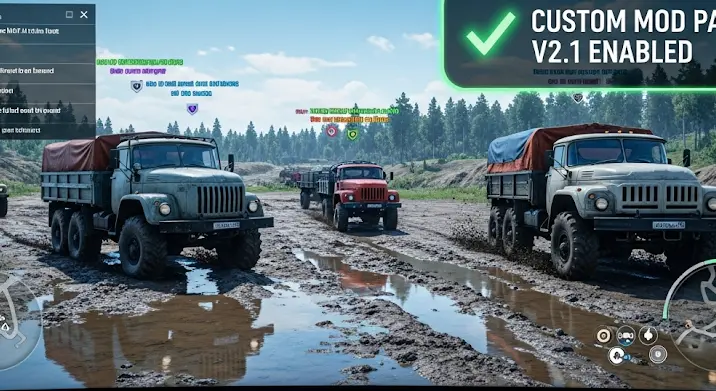 Spin Tires: Modok használata multiplayer módban