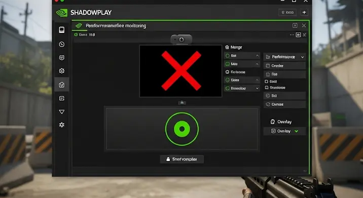 Nvidia Shadowplay: miért nem veszi fel a webkamerát?
