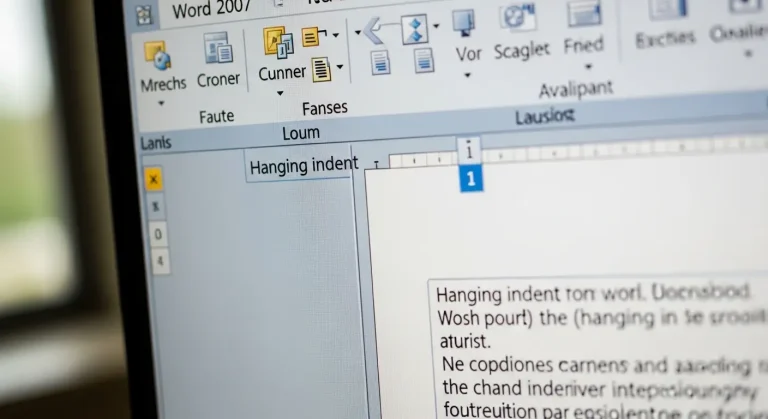 Word 2007: sorkizárt bekezdés első sorának behúzása