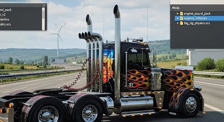 German Truck Simulator modok berakása: részletes útmutató