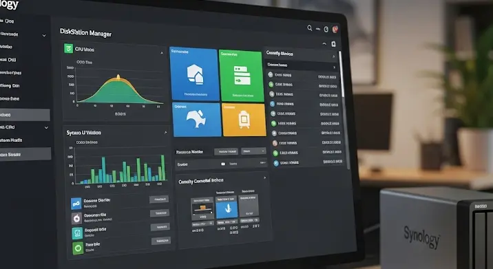 Synology NAS Vezérlőpult: funkciók és használat