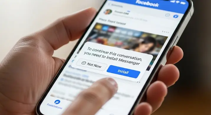 iPhone: miért nem lehet írni a Facebook alkalmazásból Messenger törlése után?