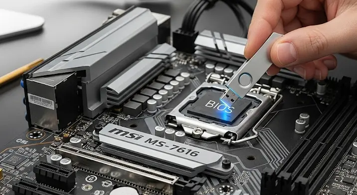 BIOS frissítés: ingyenes megoldások MSI MS-7616 alaplaphoz