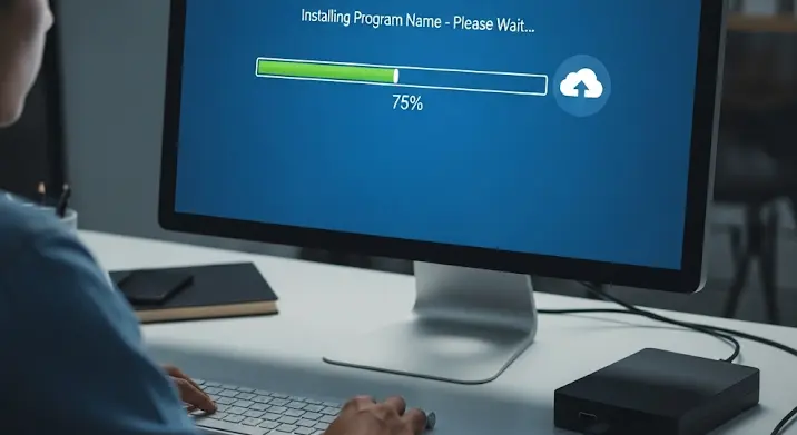 Program visszaállítása a gépre: adatmentés és telepítés