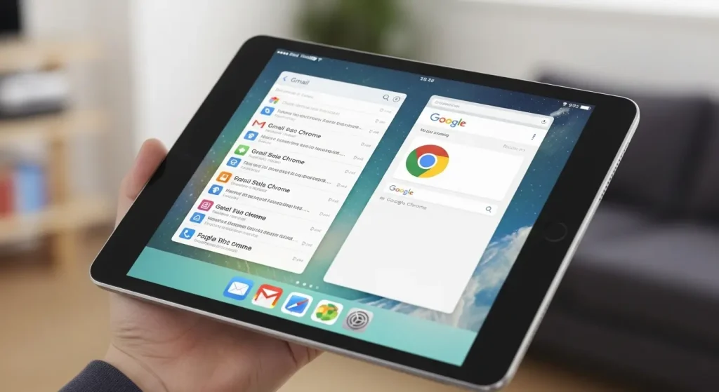 iPad Mini 16GB: Gmail és Google Chrome használata iOS rendszeren