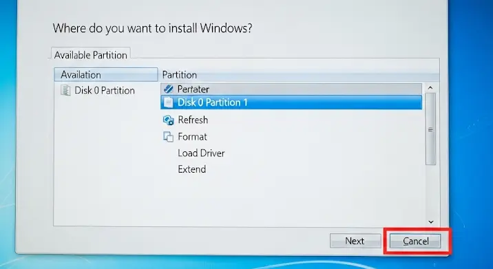 Windows 7 telepítés: a formázás fontossága