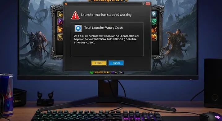Tauri Launcher WoW telepítési hiba: Launcher.exe leállása