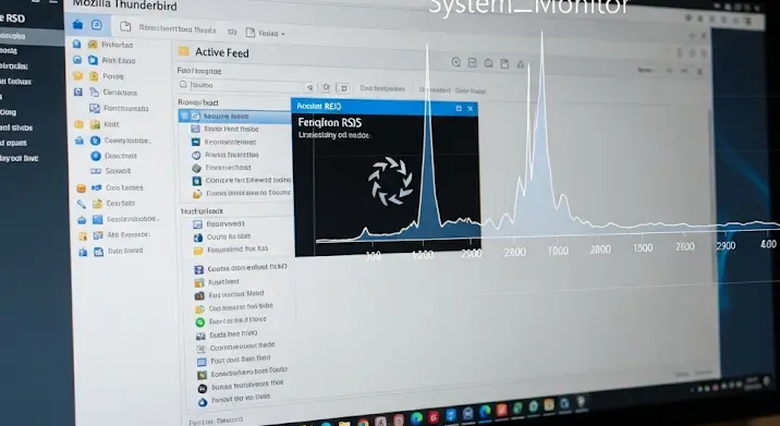 Thunderbird RSS hírforrás: CPU terhelés és lassulás okai