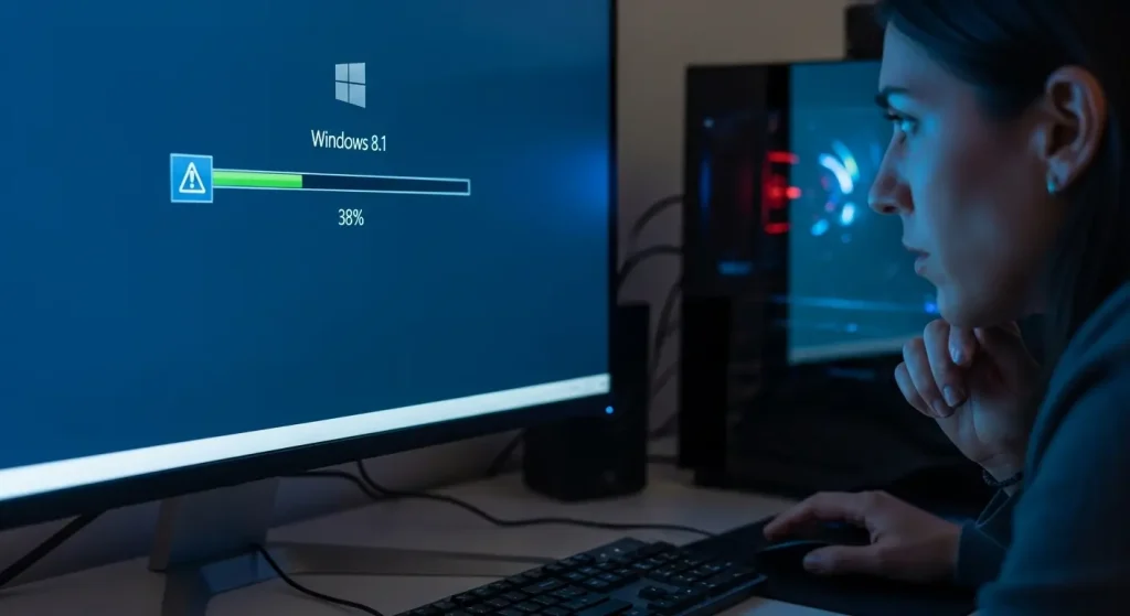 Windows 8.1 telepítési hiba: megáll 38%-nál – megoldások